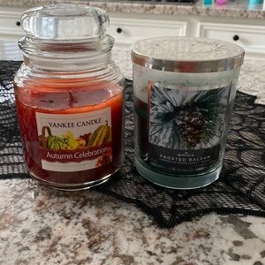 2 Wonderful Holiday Candles!